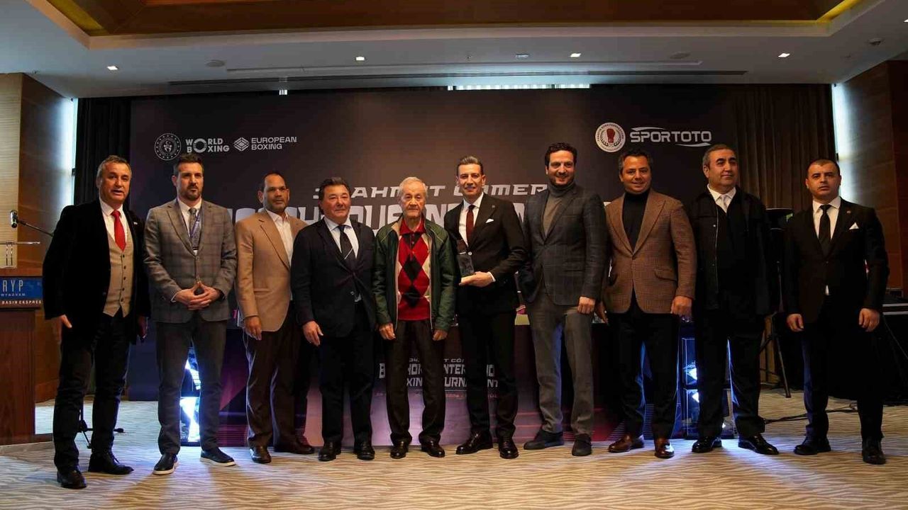 34. Uluslararası Ahmet Cömert Boks Turnuvası'nın basın toplantısı düzenlendi