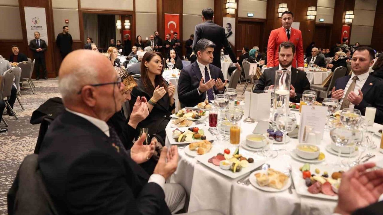 Ataşehir'de şehit ve gaziler için anlamlı Ramazan buluşması