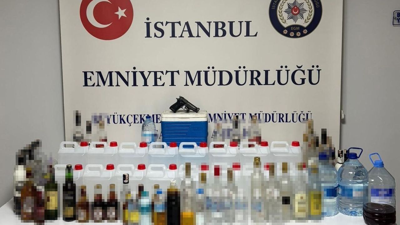 Sahte Alkol Faciası: 1 Kişi Zehirlendi Şüpheli Gözaltında