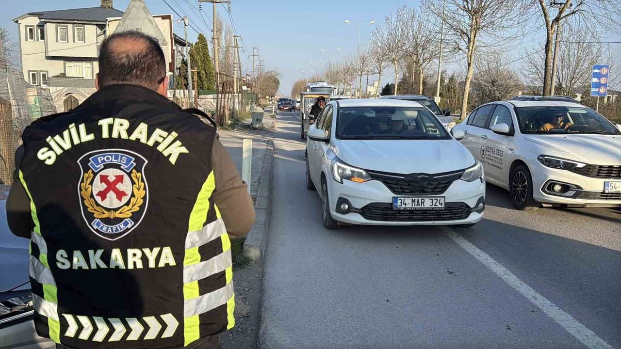 Dronla Yapılan Trafik Denetiminde Ceza Yağdı