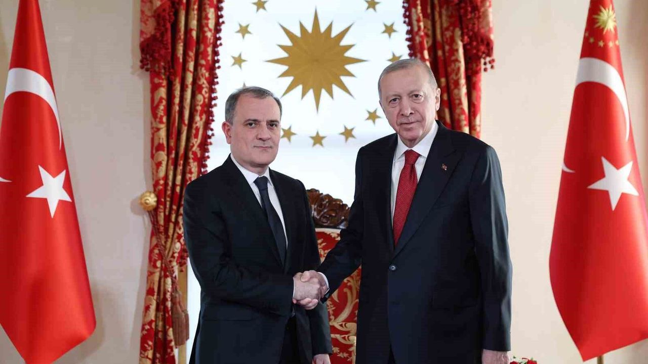 Erdoğan, Türk Devletleri Teşkilatı heyetini Dolmabahçe’de kabul etti