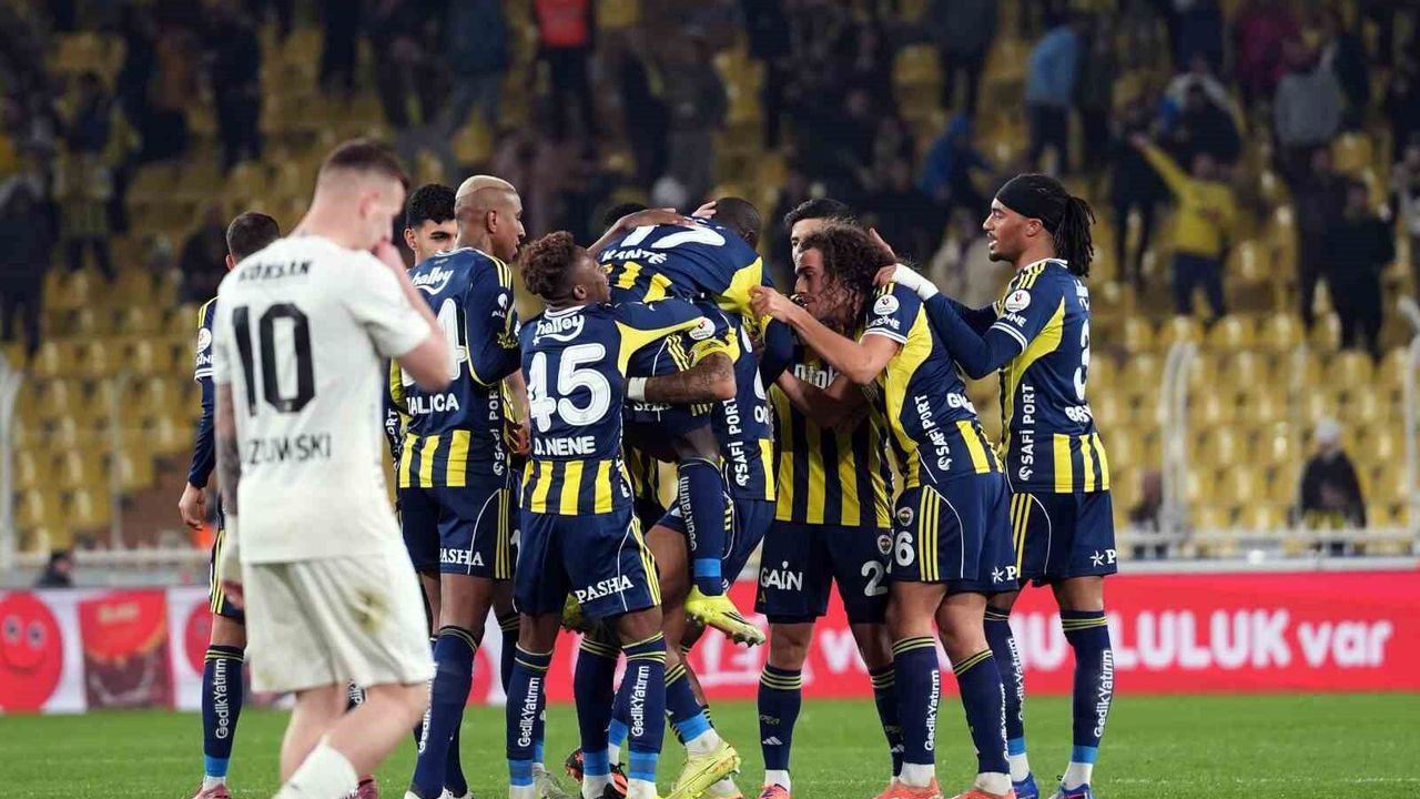 Fenerbahçe, Gaziantep FK'yı üst üste 12. kez mağlup etti