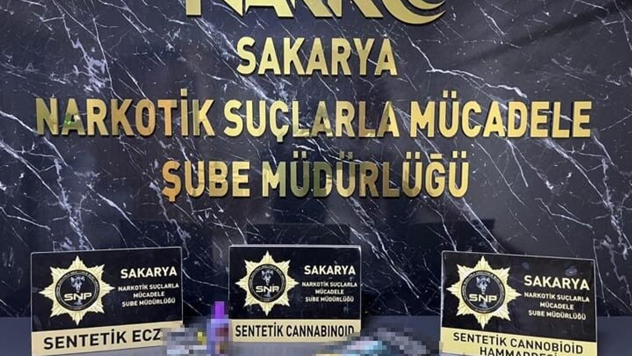 Sakarya'da zehir tacirlerine operasyon: 3 tutuklama