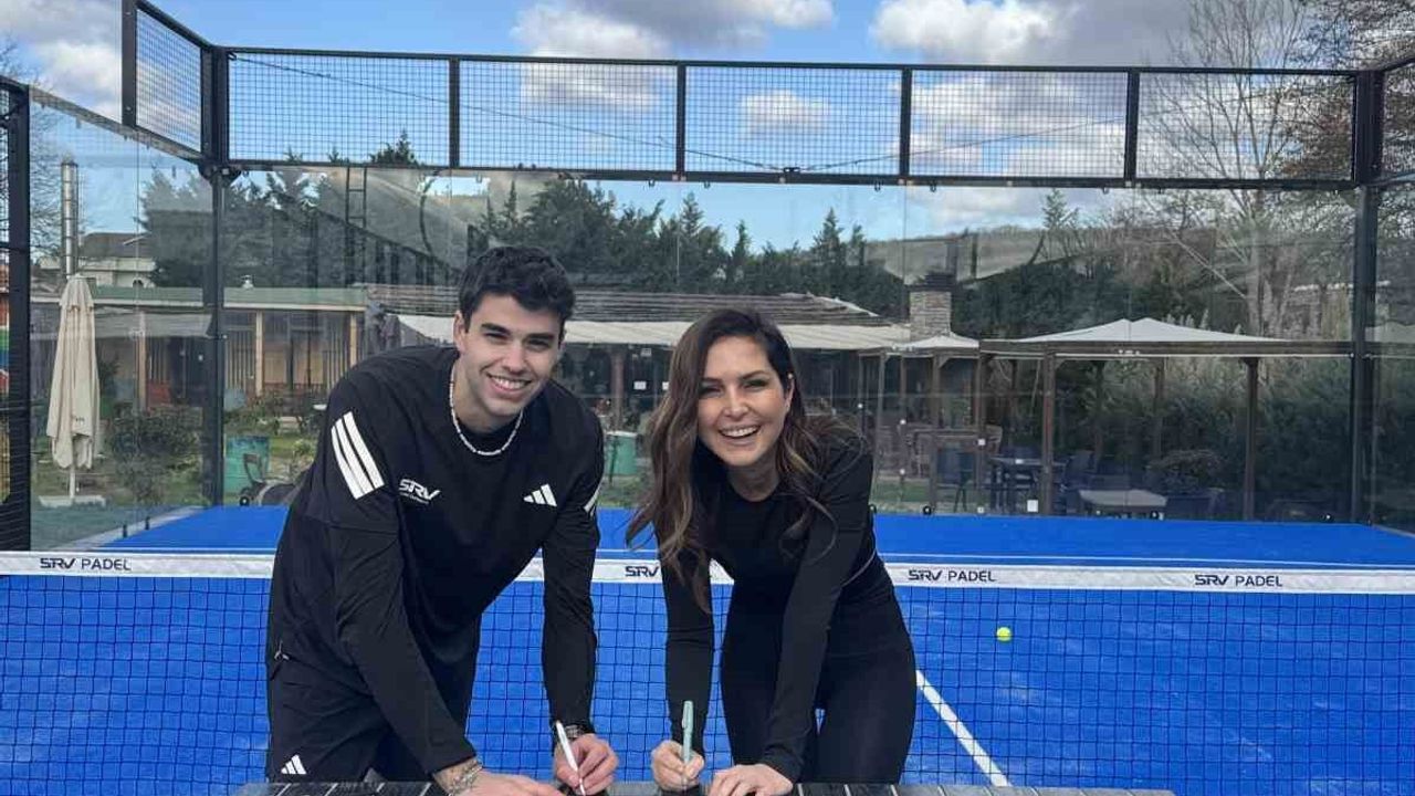 Türkiye'de padel branşındaki ilk sporcu sponsorluğu anlaşması