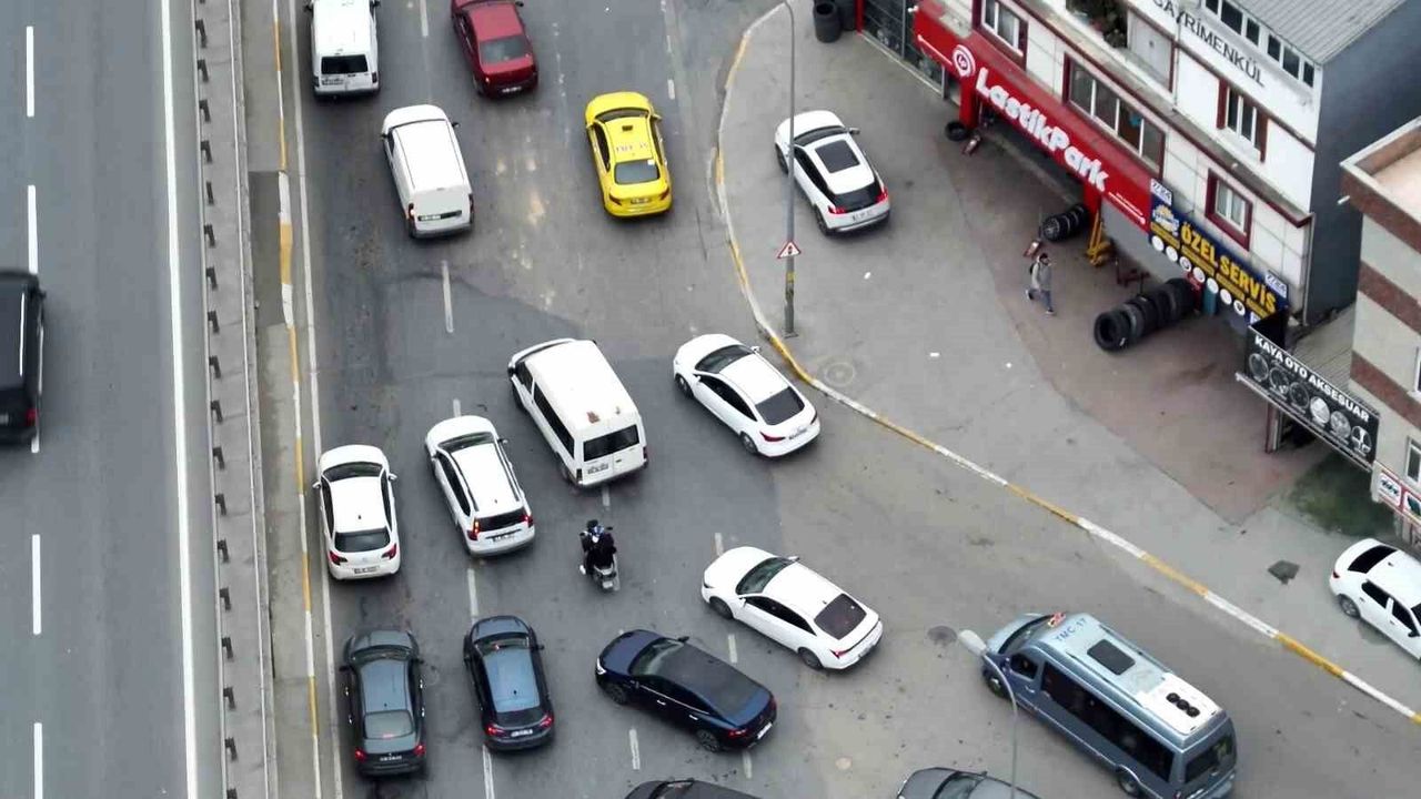 Kaldırımdan Kaçış Yok: Drone ile Tehlikeli Sürücüler Tespit Edildi