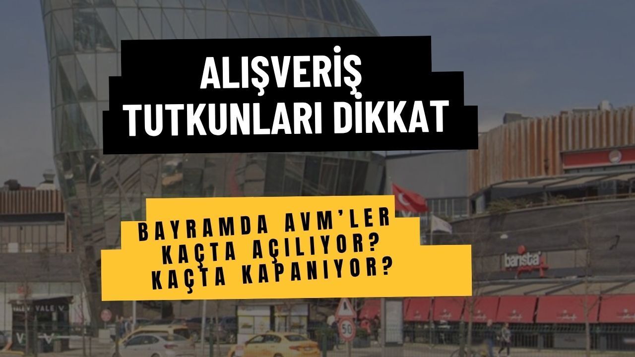 Kocaeli AVM Rehberi: Bayram Tatilinde Mağazalar ve Sinemalar Hizmet Veriyor mu?