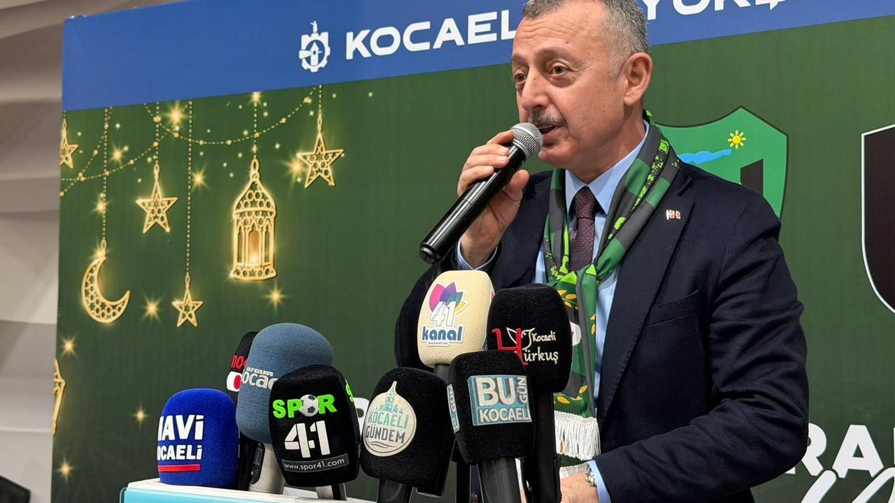 Büyükakın’dan Kocaelispor Camiasına Birlik Mesajı