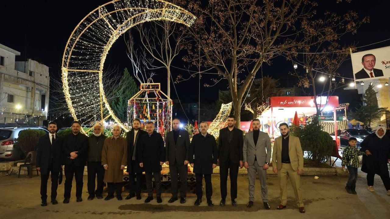 Büyükşehir’in Kardeşlik Sofrası Halep’te Kuruldu