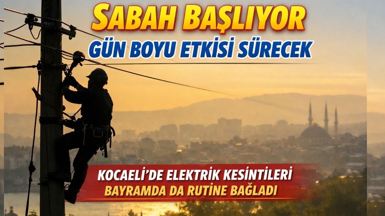 Gebze’ye Elektrik Gelmiyor: Kocaeli'de Gün Boyu Etkili Kesinti