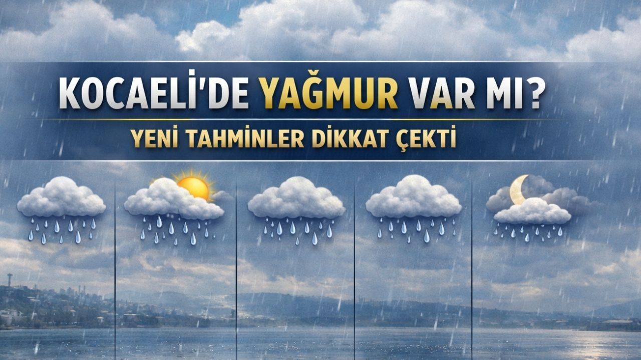 Kocaeli'de Bugün Hava Nasıl Olacak? Sabah ve Akşam İçin Kritik Uyarı