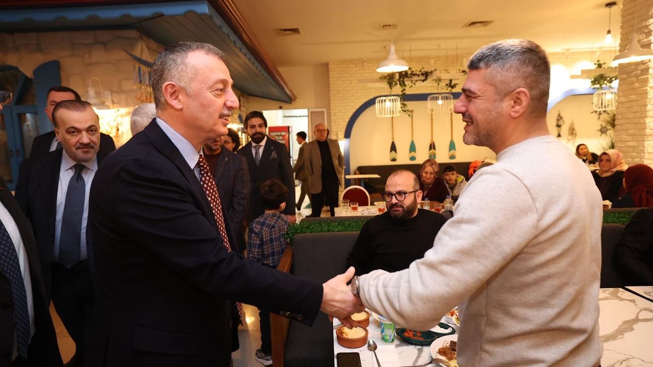 Büyükakın Şehit Aileleri ve Gazilerle Ramazan’da Bir Araya Geldi