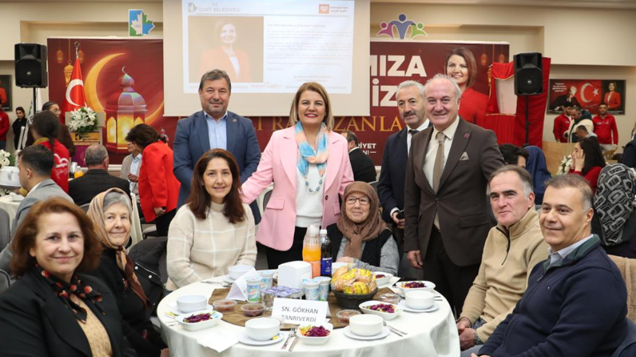 İzmit Belediyesinden Şehit Aileleri ve Gazilere Vefa Sofrası