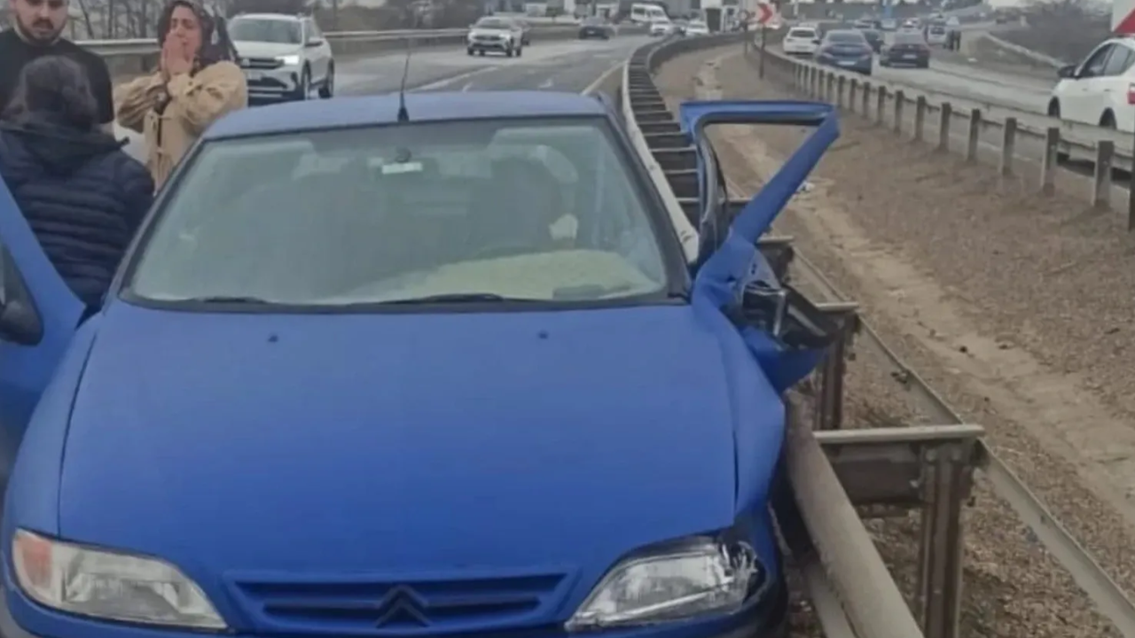 El Freni Çekilmeyen Araç Faciaya Yol Açtı