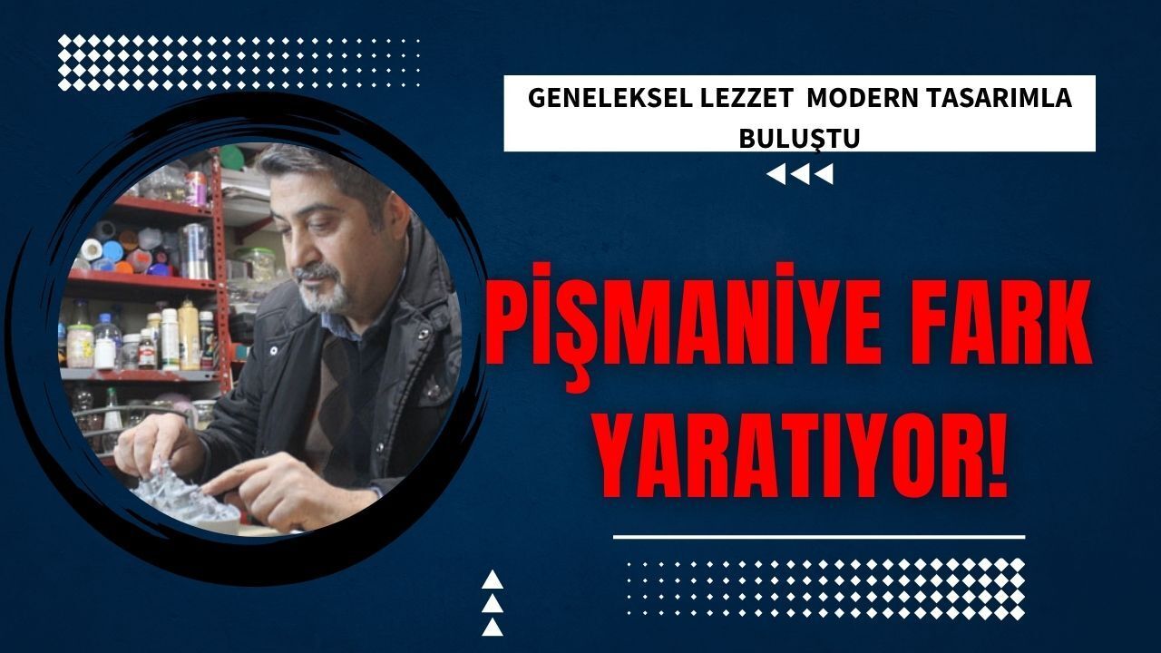 İzmit’in Tatlı Mirası Farklı Boyut Kazandı: Yusuf Akmeşe’den Özgün Pişmaniye Tasarımları
