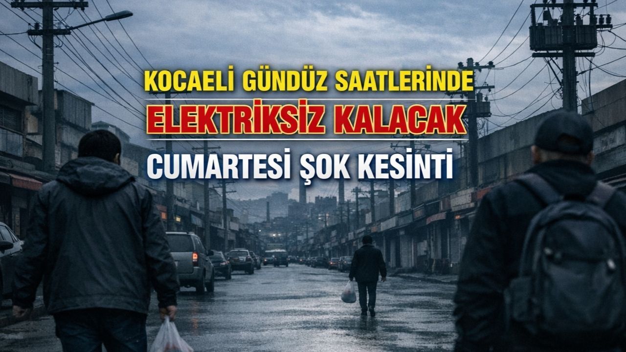 Kocaeli İlçelerinde Cumartesi Günü Elektrik Kesintileri Planlandı
