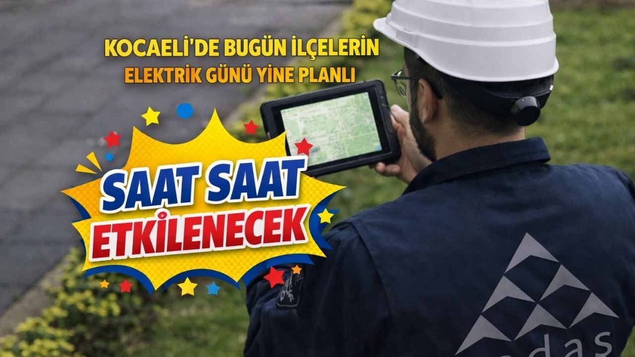 İlçelerde Bugün Planlı Duraklama Var: Kocaeli’de Elektrik Yine Kesik