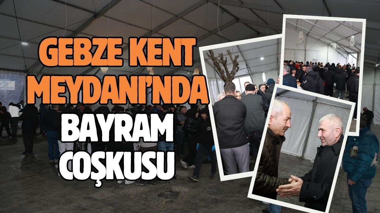 Başkan Büyükgöz Gebzelilerle Kucaklaştı: "Birlik ve Beraberliğimiz Daim Olsun"