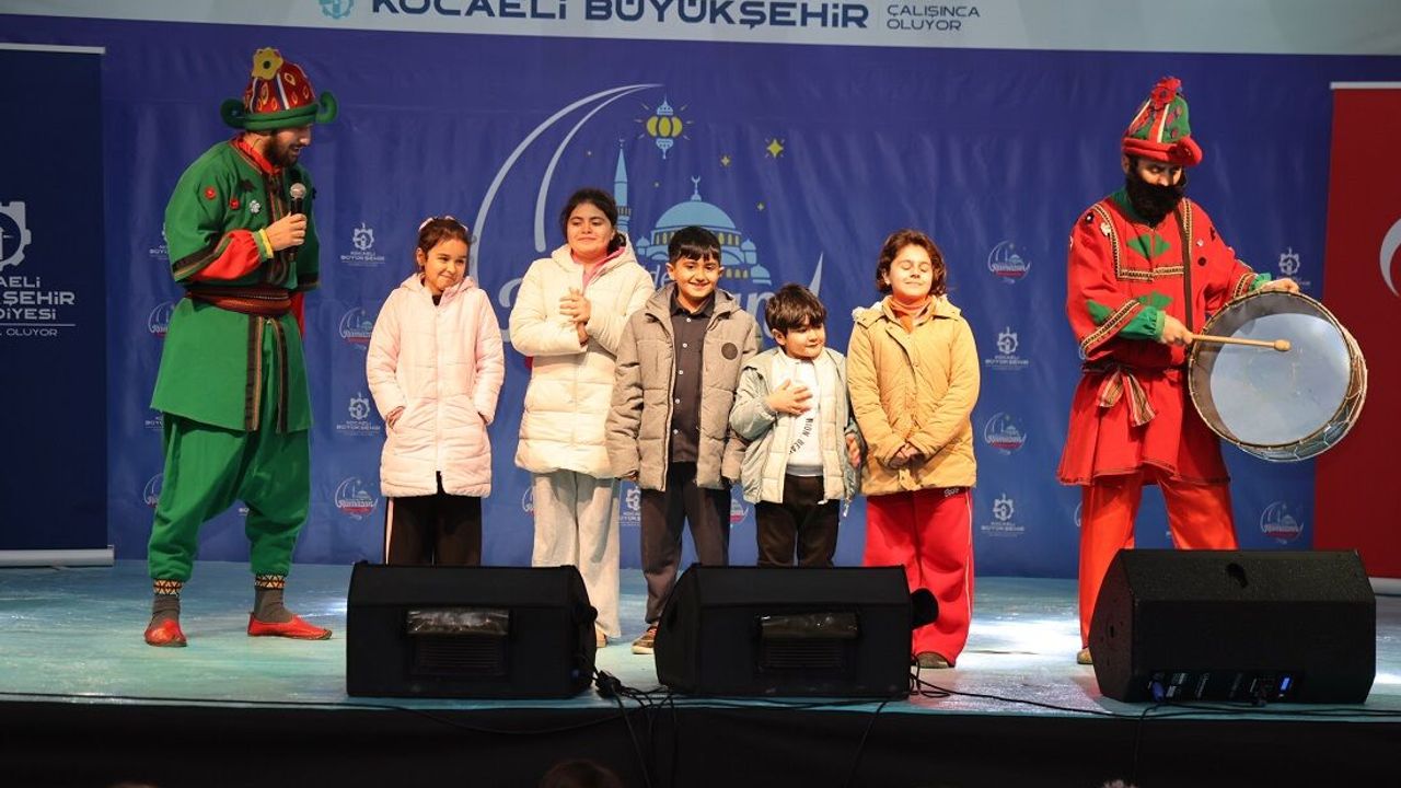 Gebzeli Çocuklar, Büyükşehir’le Eski Ramazan’ları Yaşıyor