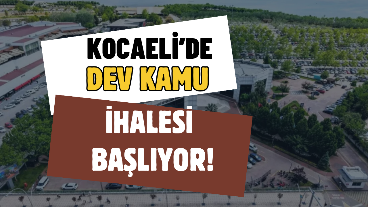 Kocaeli’de Dev Kamu İhalesi: 15 Nisan’da Binalar İçin Modernizasyon Düğmesine Basılıyor!