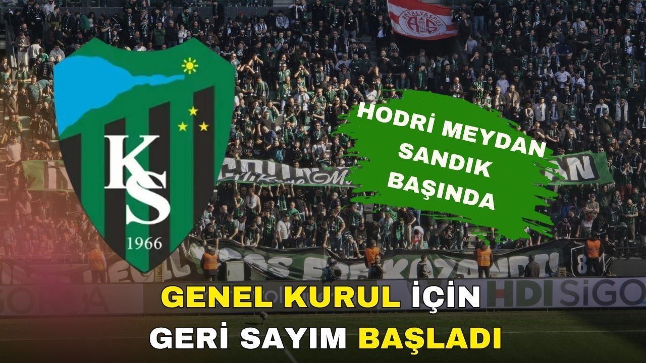 Hodri Meydan üyeleri sandık başında: Genel Kurul için geri sayım