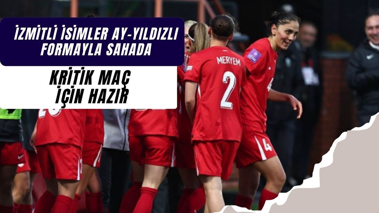 İzmitli İsimler Ay-Yıldızlı Formayla Sahada