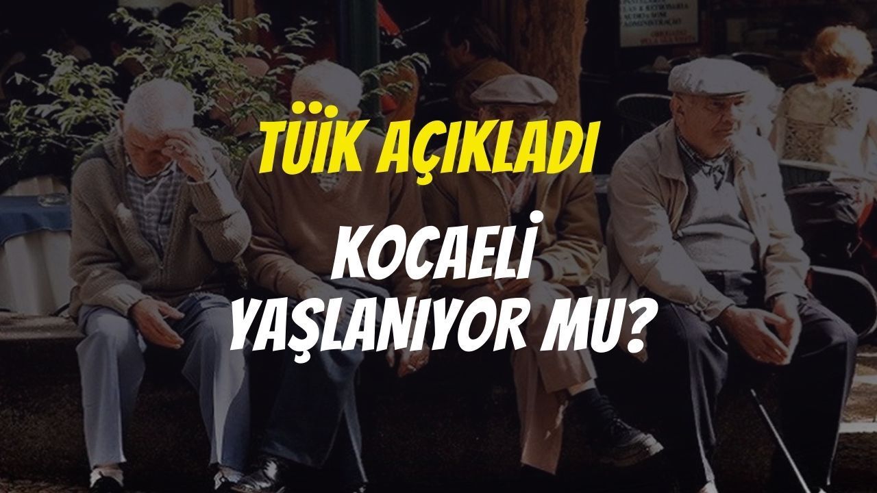Kocaeli Yaşlanıyor Mu? Tüik Açıkladı