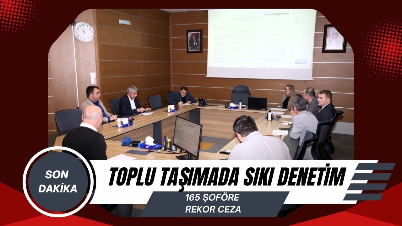 Kocaeli Büyükşehir’den Toplu Taşımada Sıkı Denetim