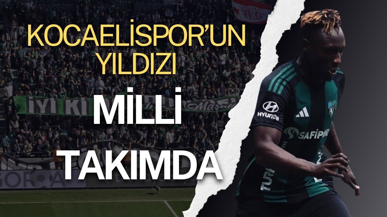 Kocaelispor’un Parlayan Yıldızı Daniel Agyei Milli Takımda: Gurur Günü