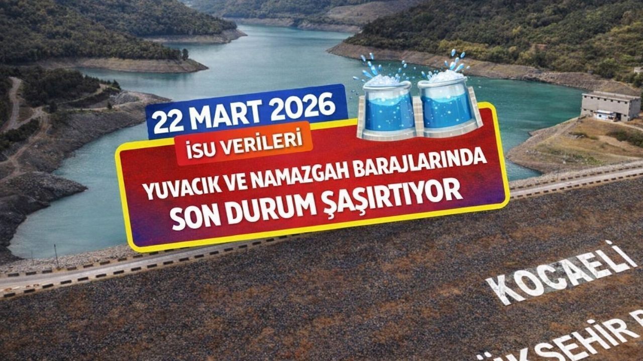 Kocaeli’nin Su Durumu Alarm Veriyor mu? İSU Gözleri Yuvacık ve Namazgah’da