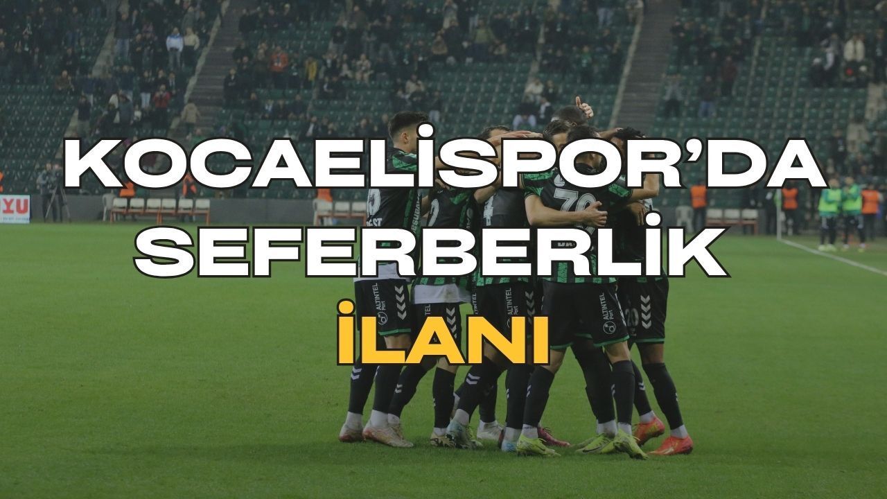 Körfez’de 5 Günlük İzin Bitiyor: Kocaelispor "Yeni Bir Sayfa" İçin Toplanıyor