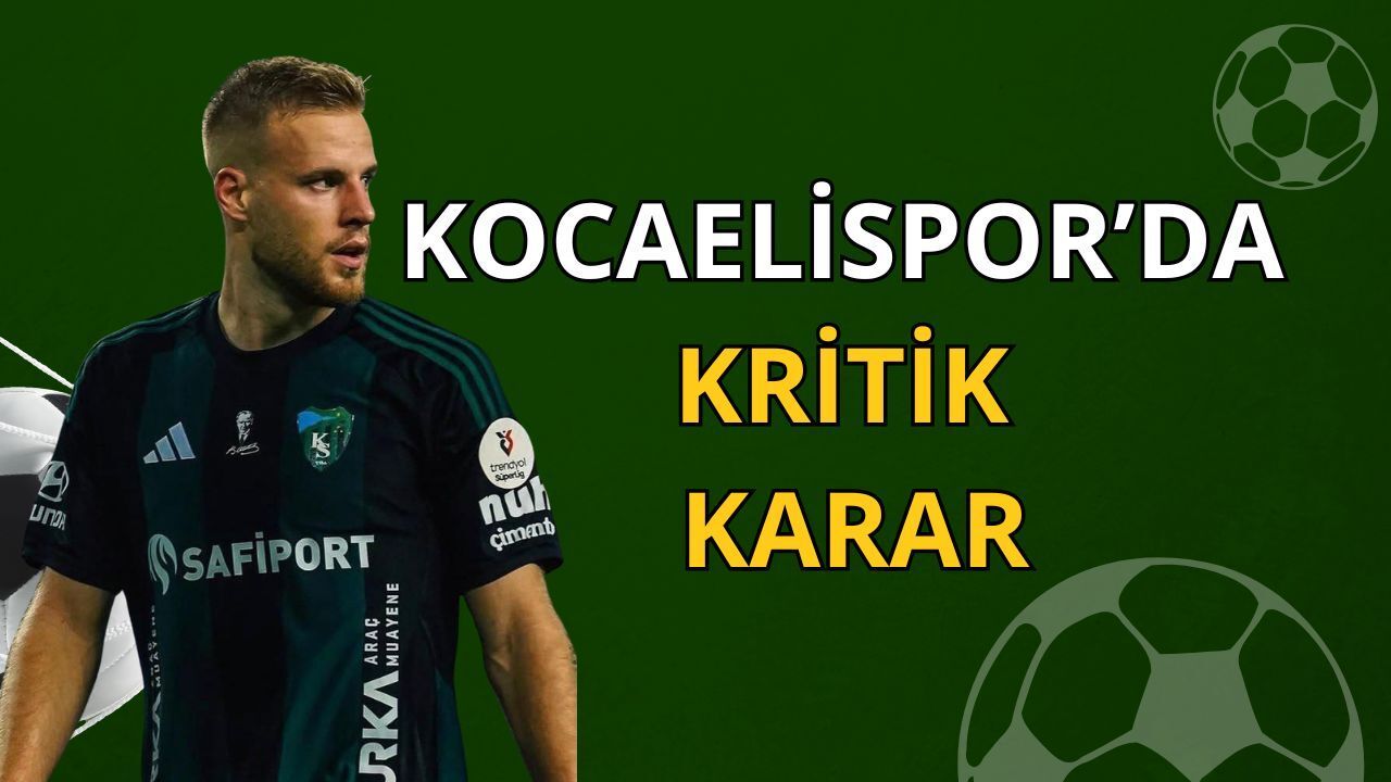 Kocaelispor’da Smolcic Operasyonu: 2.5 Milyon Euro'luk Kritik Karar!