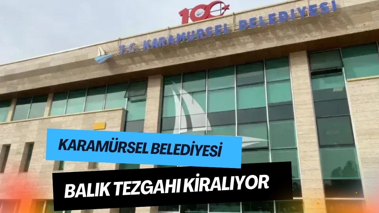 Karamürsel Belediyesi balık tezgahı kiralıyor