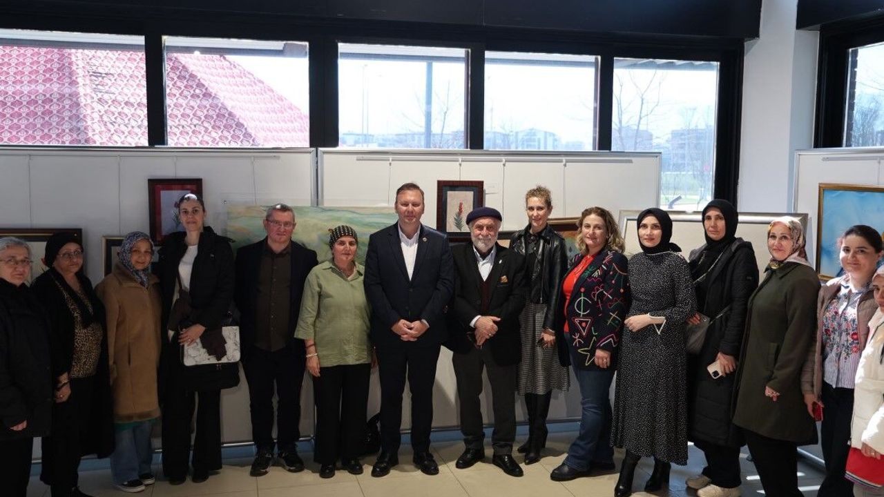 Kartepe’de Ebru Sanatı Üzerine Söyleşi