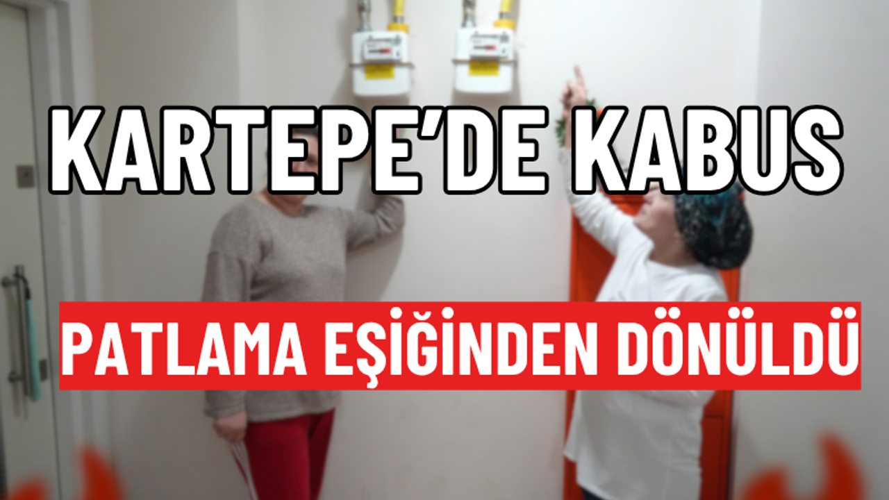 Kartepe’de Bayram Kabusu: Sayaç Değişti, Apartman Patlamanın Eşiğinden Döndü!