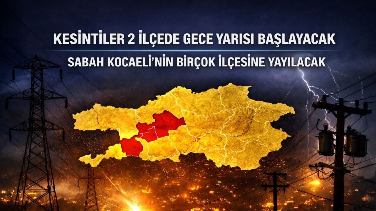 İzmit Mahalle Mahalle Karanlığa Teslim Oluyor: Kocaeli’nin Hangi İlçeleri Elektriksiz Kalacak?