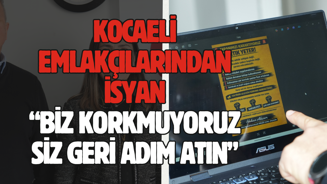 TEDB Kocaeli Başkanı Köksal'dan Sert Uyarı: "Biz Korkmuyoruz, Siz Geri Adım Atın"