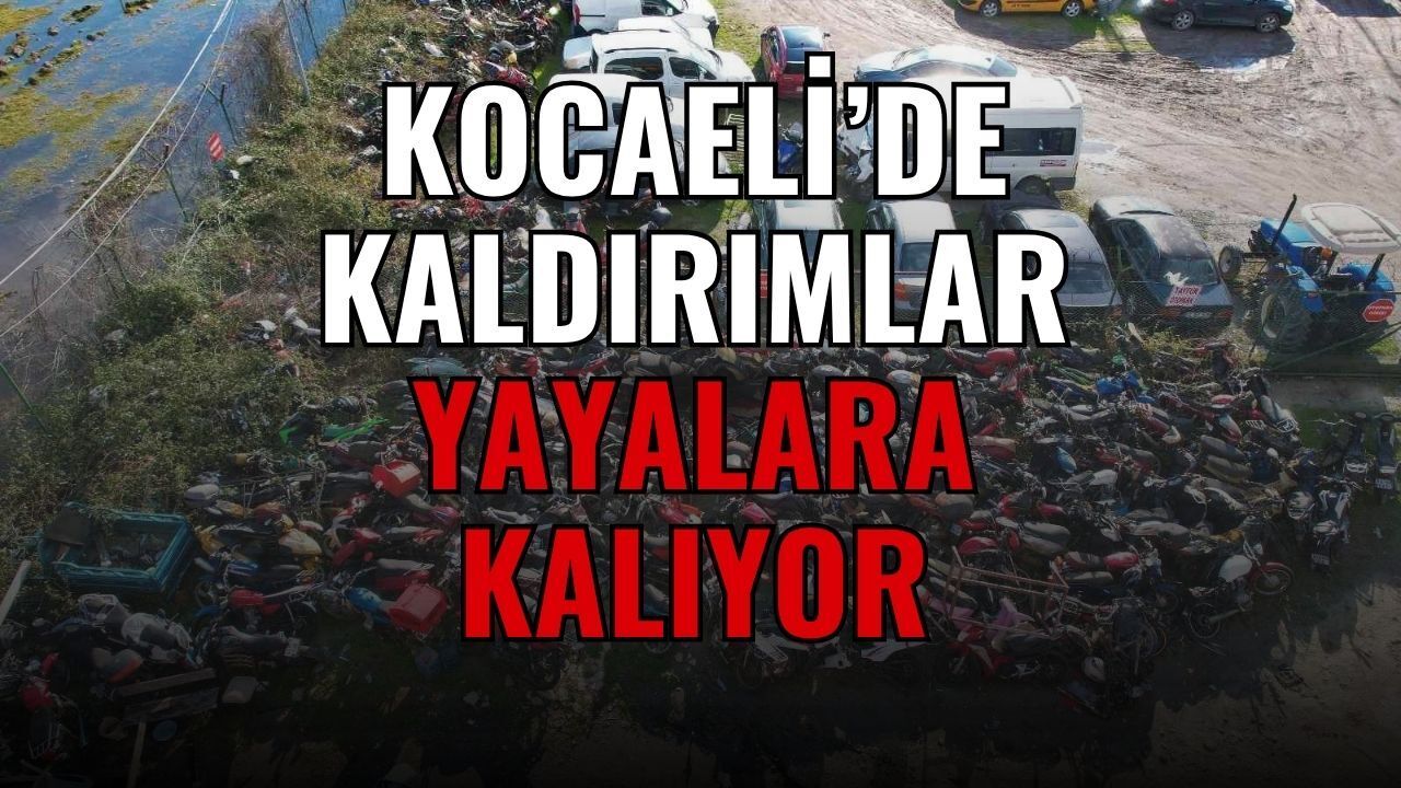 Kaldırım İşgali Son Buluyor! İzmit Merkezde Motosikletler İçin Yeni Duraklar
