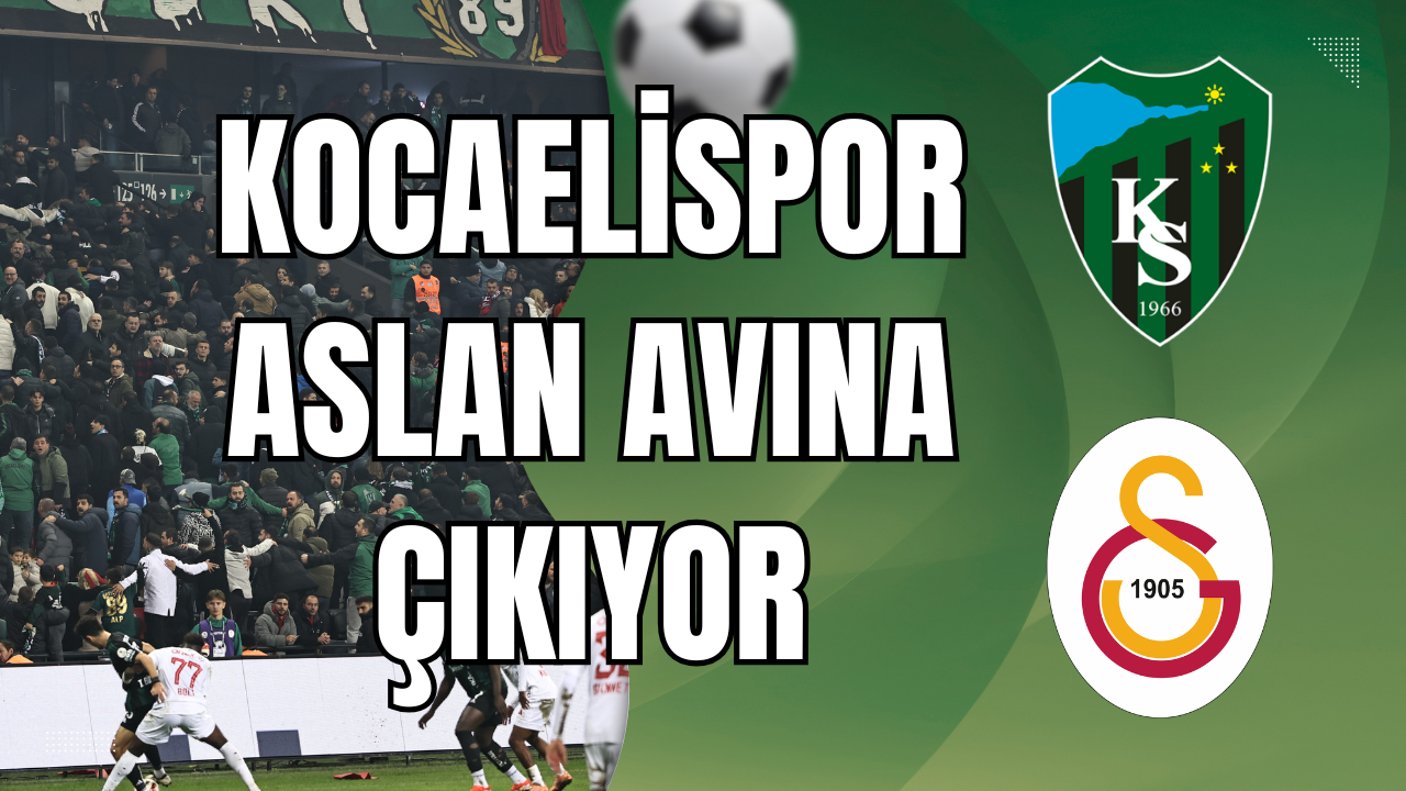 Kocaelispor, Aslan Avına Çıkıyor: Dev Maçın Tarihi Belli Oldu!