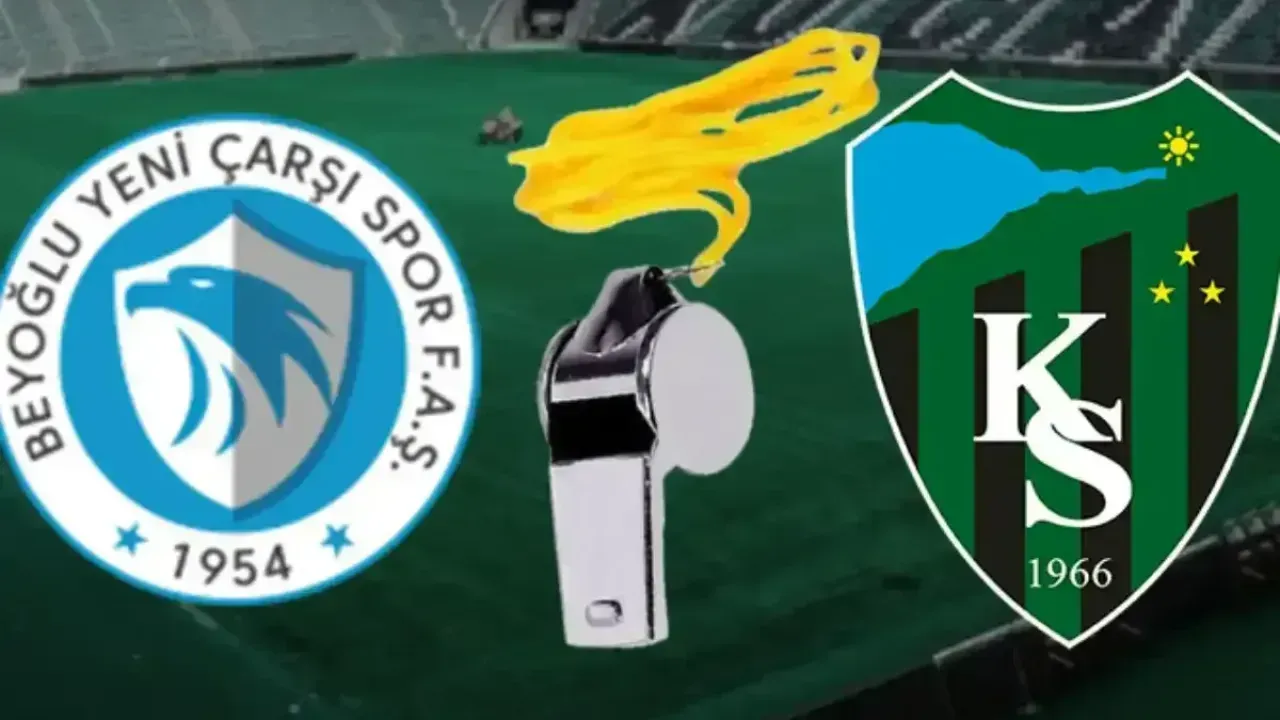 Beyoğlu Yeniçarşı - Kocaelispor Maçını Melih Aldemir Yönetecek