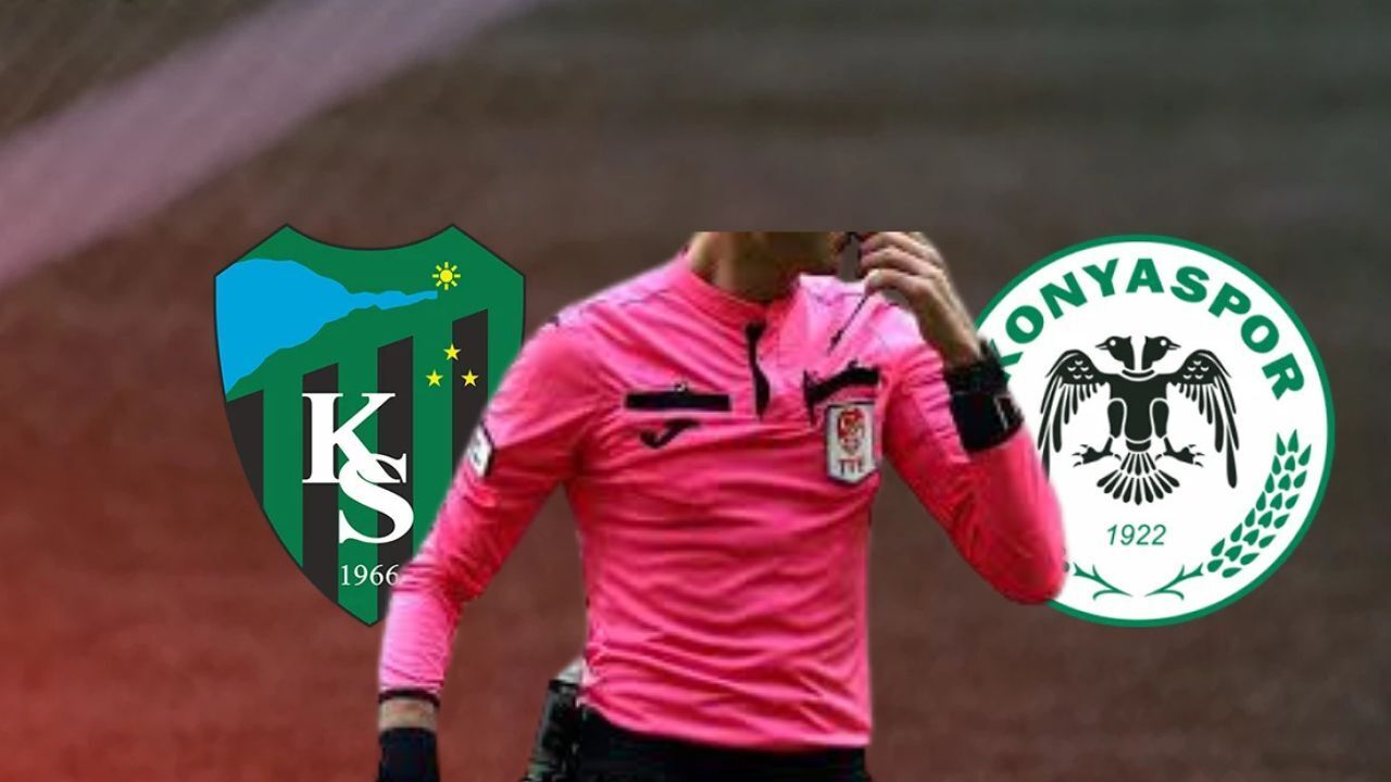 Kocaelispor - Konyaspor Maçının Hakemi Kim Oldu?