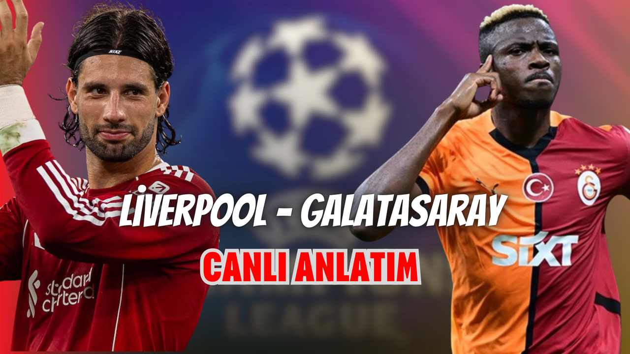 CANLI ANLATIM ! Liverpool - Galatasaray