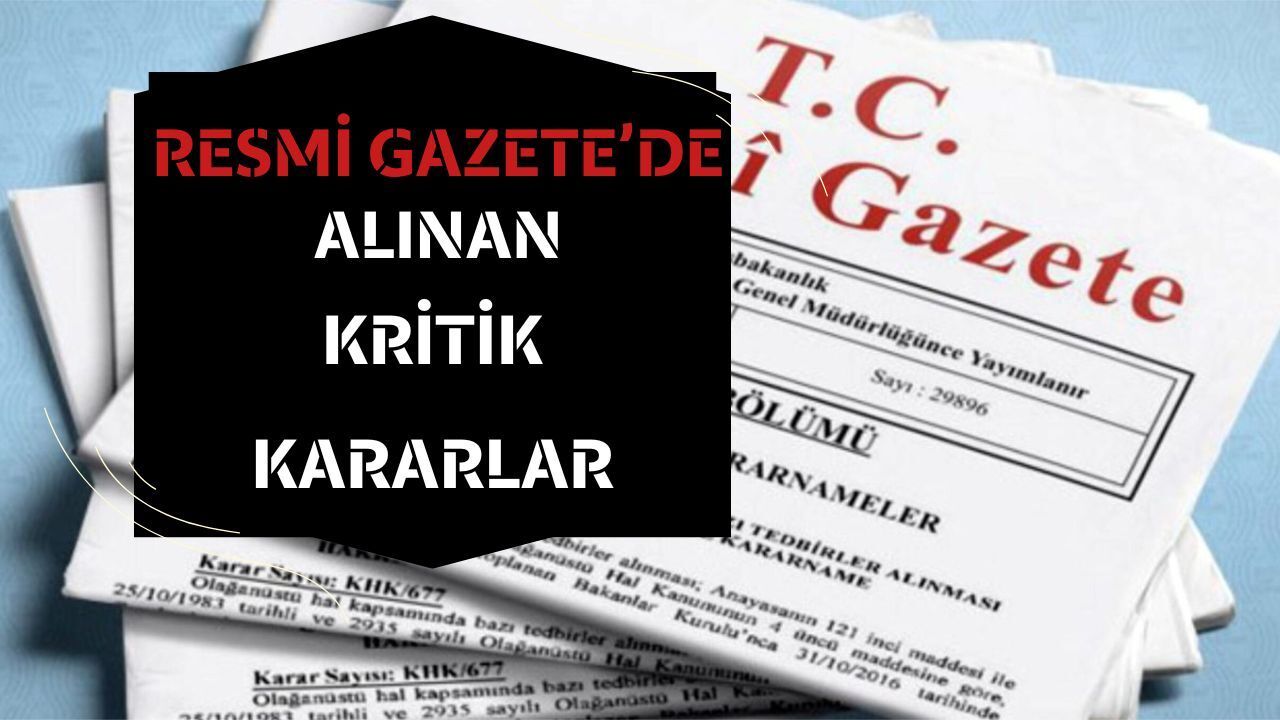 Resmi Gazete’de Gece Mesaisi: Üniversitede Kilit Vurulan 6 Yönetmelik!