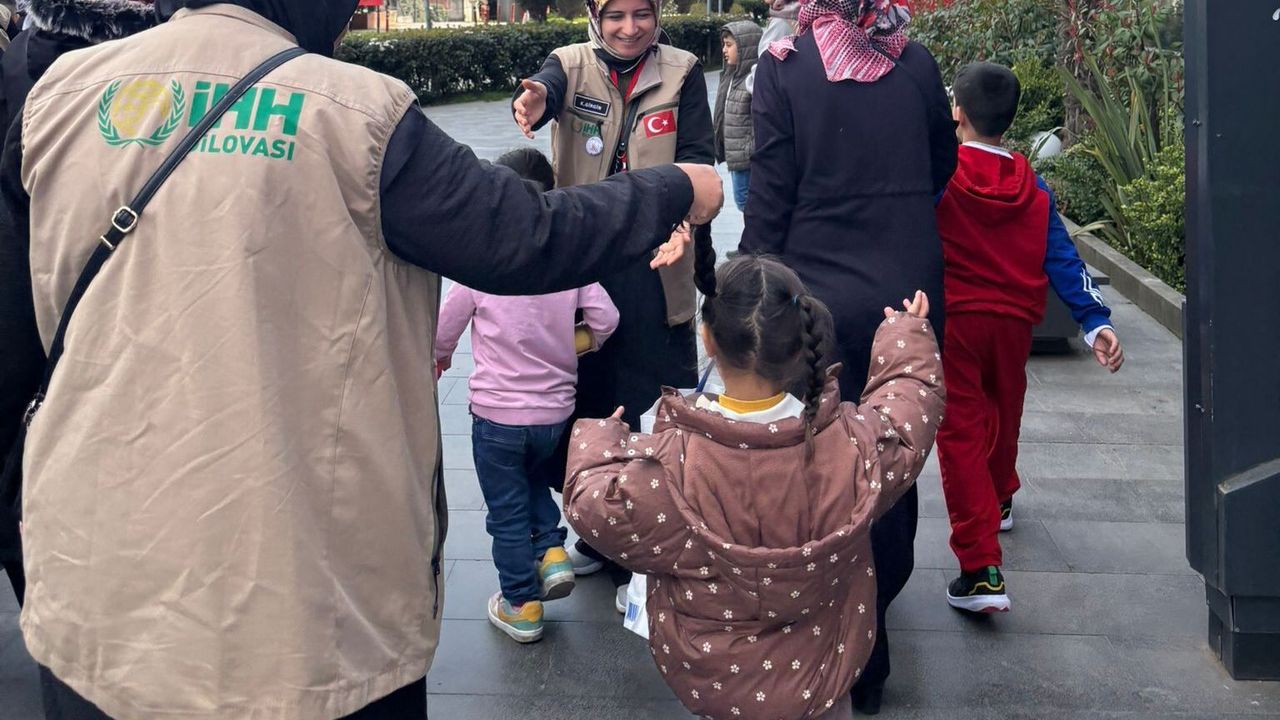 Kalpleri Isıtan Yardım: İHH Dilovası’ndan Yetim Çocuklara Bayram Sürprizi