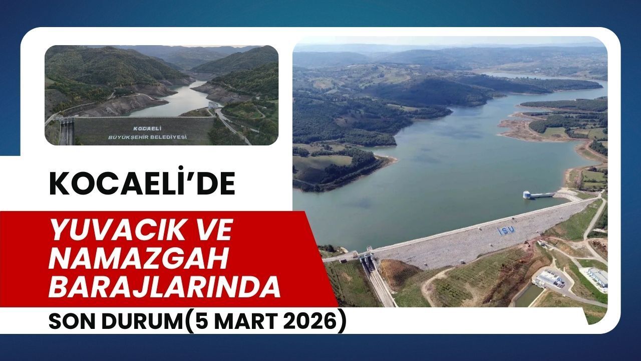 Yuvacık ve Namazgah Barajları Güncel Su Seviyeleri Ne Durumda? 5 Mart 2026