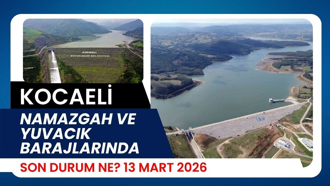 Yuvacık ve Namazgah Barajlarında Doluluk Oranı Sabit Kaldı: 13 Mart 2026