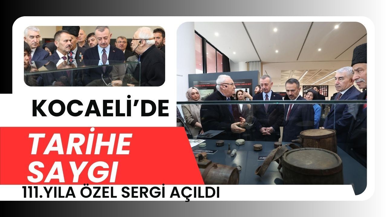 Çanakkale Zaferi’nin 111. yılında özel sergi: Kocaeli’nde “Ruhu Burada”