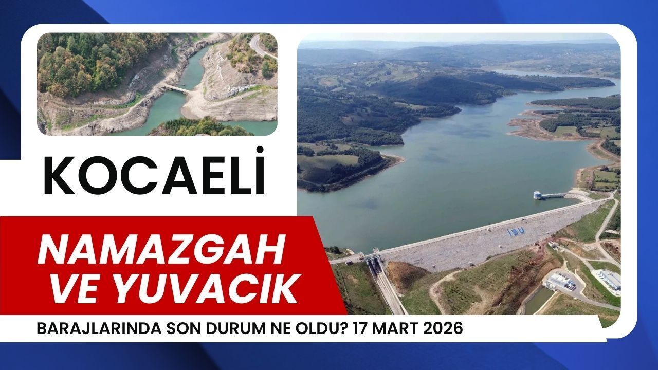 Kocaeli’de Su Seviyesi Kritik Eşiğe Yakın: Baraj Doluluk Oranları Sabit Seyrediyor