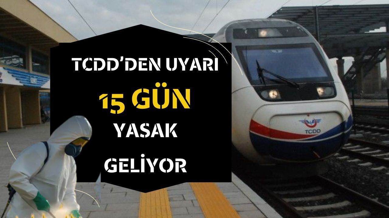 Kocaeli Demir Yollarında İlaçlama Alarmı: 15 Gün Boyunca Yasak Başlıyor!