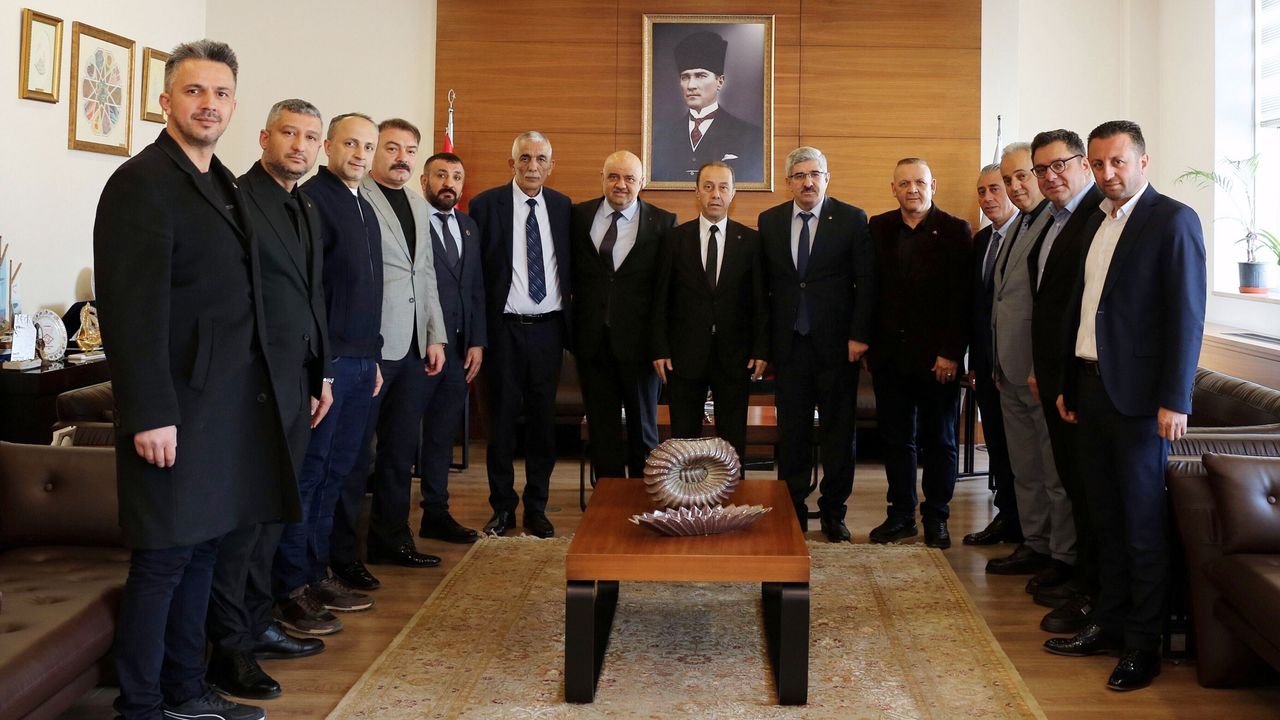 MHP İl Başkanı Akın ve Yönetimi'nden KOTO'ya Ziyaret