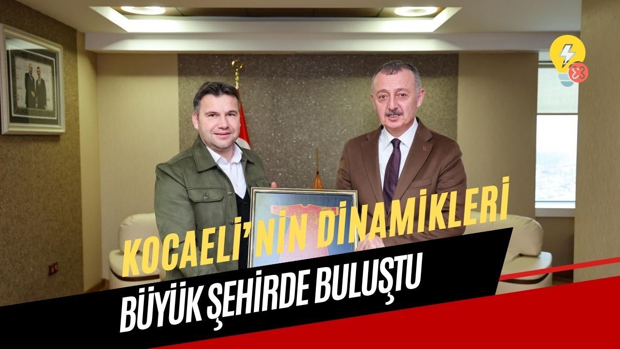 Kocaeli’nin Dinamikleri Büyükşehir’de Buluştu: STK’lardan Büyükakın’a Ziyaret